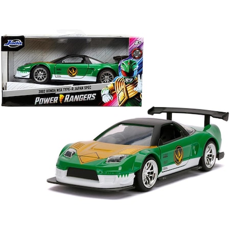 Endless Games 2002 Honda NSX Type-R Japan Spec Green Ranger Power Rangers 1 by 32 Diecast Model Car EN3471481